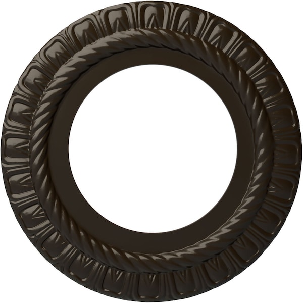Ekena Millwork Claremont Ceiling Medallion (Fits Canopies up to 7"), 10 5/8"OD x 5 3/4"ID x 1/2"P, Stone Hearth CM10CLSHF - main